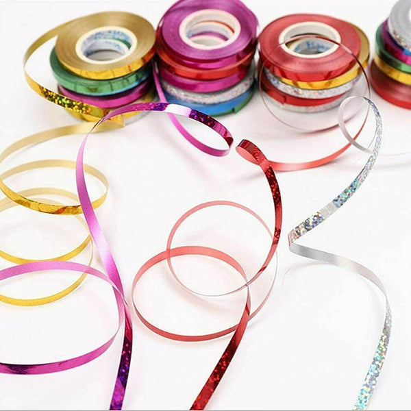 5X 10M Curling String Colour Baloon Ribbon Balloon Weight Gift Decoration Fancy