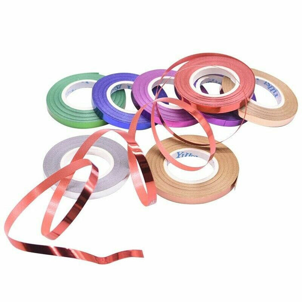 5X 10M Curling String Colour Baloon Ribbon Balloon Weight Gift Decoration Fancy