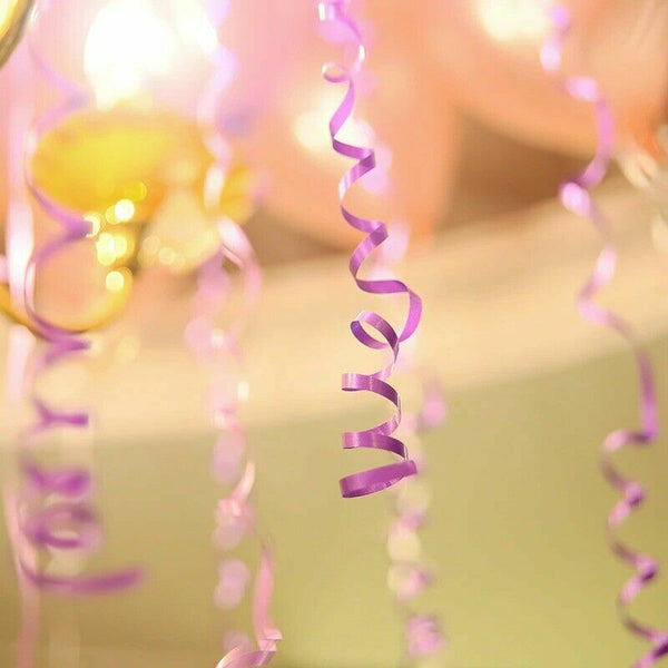 5X 10M Curling String Colour Baloon Ribbon Balloon Weight Gift Decoration Fancy