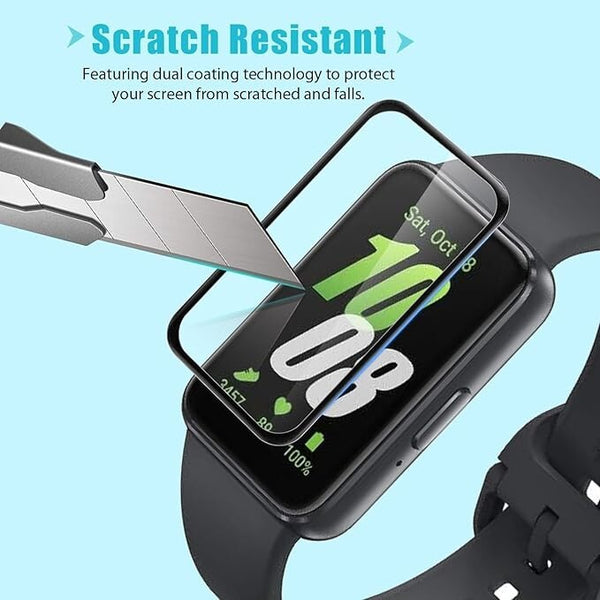 9D Screen Protector For Samsung Galaxy Watch Fit 3 SM-R390 Film Protector-UK