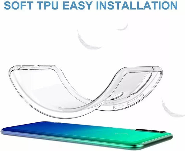 Case For Huawei P Smart 2020 Slim Transparent Soft TPU Thin Gel Clear Back Cover