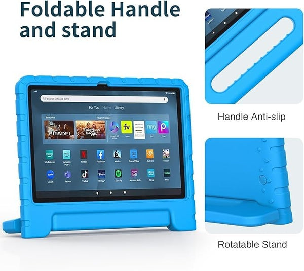 For Amazon Kindle Fire Max 11 (2023) EVA Foam Kids Case Shockproof Handle Cover