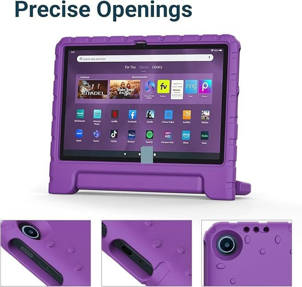 For Amazon Kindle Fire Max 11 (2023) EVA Foam Kids Case Shockproof Handle Cover