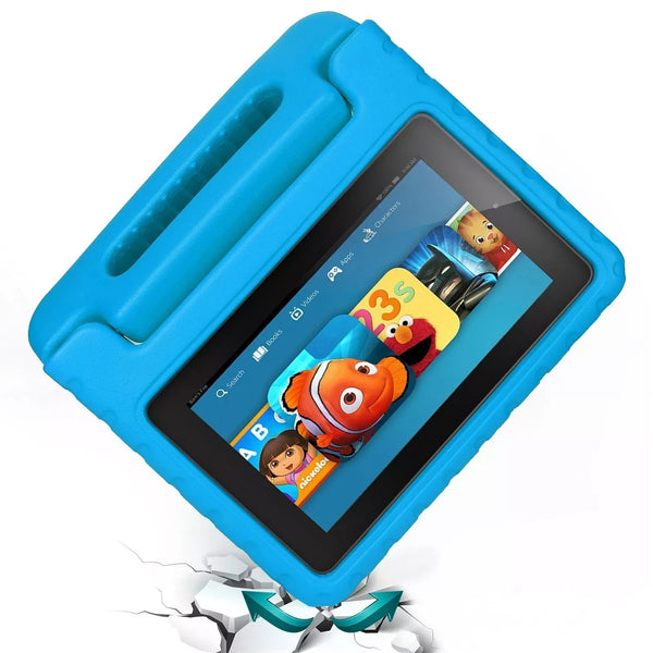 Kids Case For Amazon Fire HD 8 2024 12th Gen EVA Foam Shockproof Handle Cover-UK