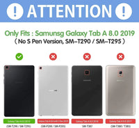 For Galaxy Tab A 8.0'' T290 T295 Shockproof Kids EVA Foam Stand Black Cover